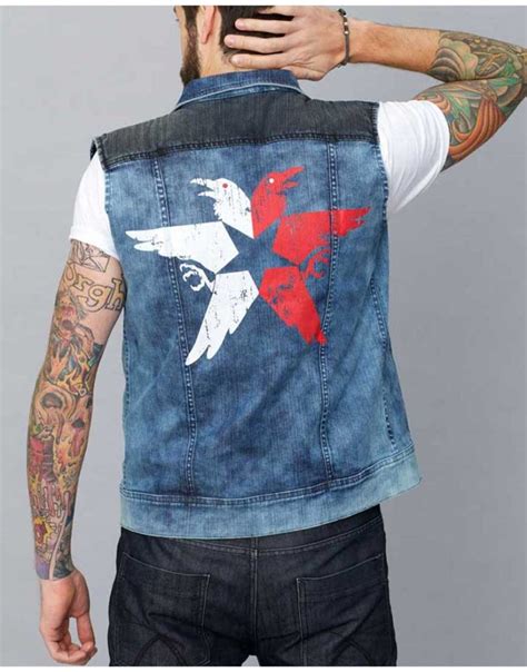 infamous replica jacket|infamous 2nd son delin jacket.